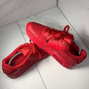 Nike Air Max 90 triple red men size 11